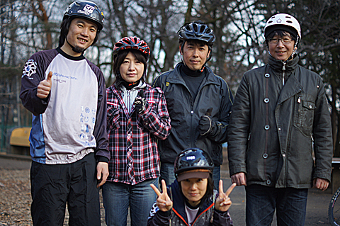 プライベートスクール　公園でオフロードデビュー！