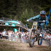 UCI Wordl Cup DH LeogangでDHバイクを観察